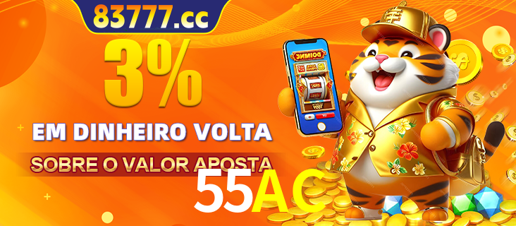 Promoção para baixar e instalar o aplicativo do cassino 55AC. O banner oferece uma recompensa de R1aR1aR8, com a imagem de uma cobra sobre moedas de ouro.